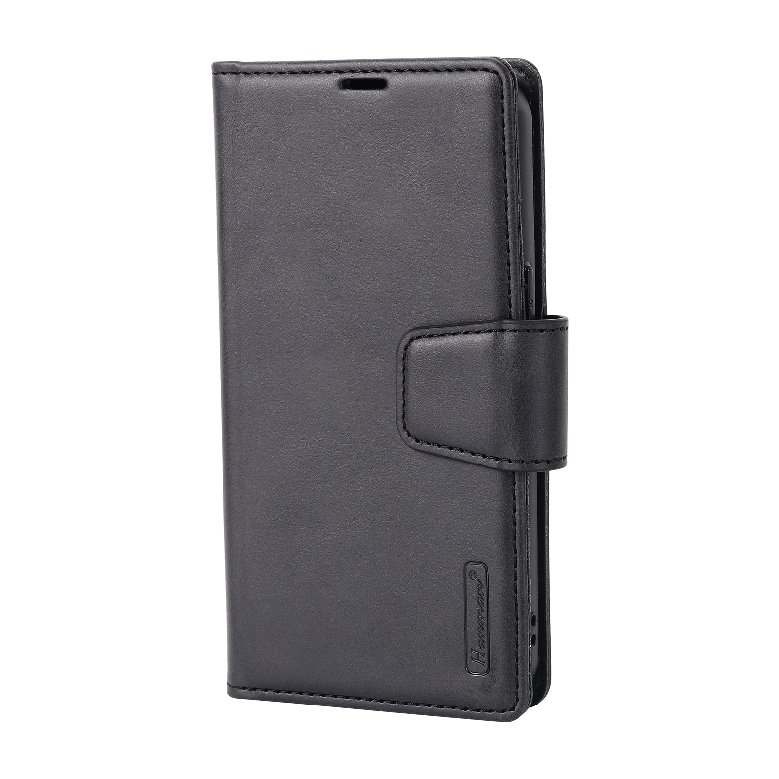 Detachable Wallet private label phone case in Black